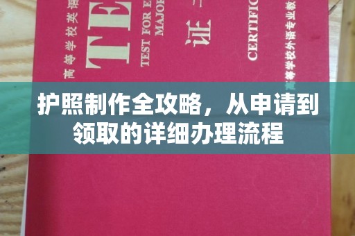 丹寨护照制作全攻略，从申请到领取的详细办理流程