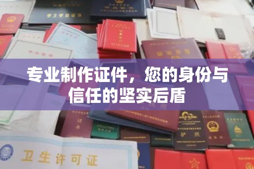 丹寨专业制作证件，您的身份与信任的坚实后盾