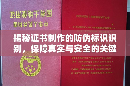 丹寨揭秘证书制作的防伪标识识别，保障真实与安全的关键