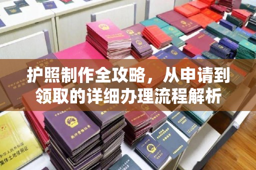 丹寨护照制作全攻略，从申请到领取的详细办理流程解析